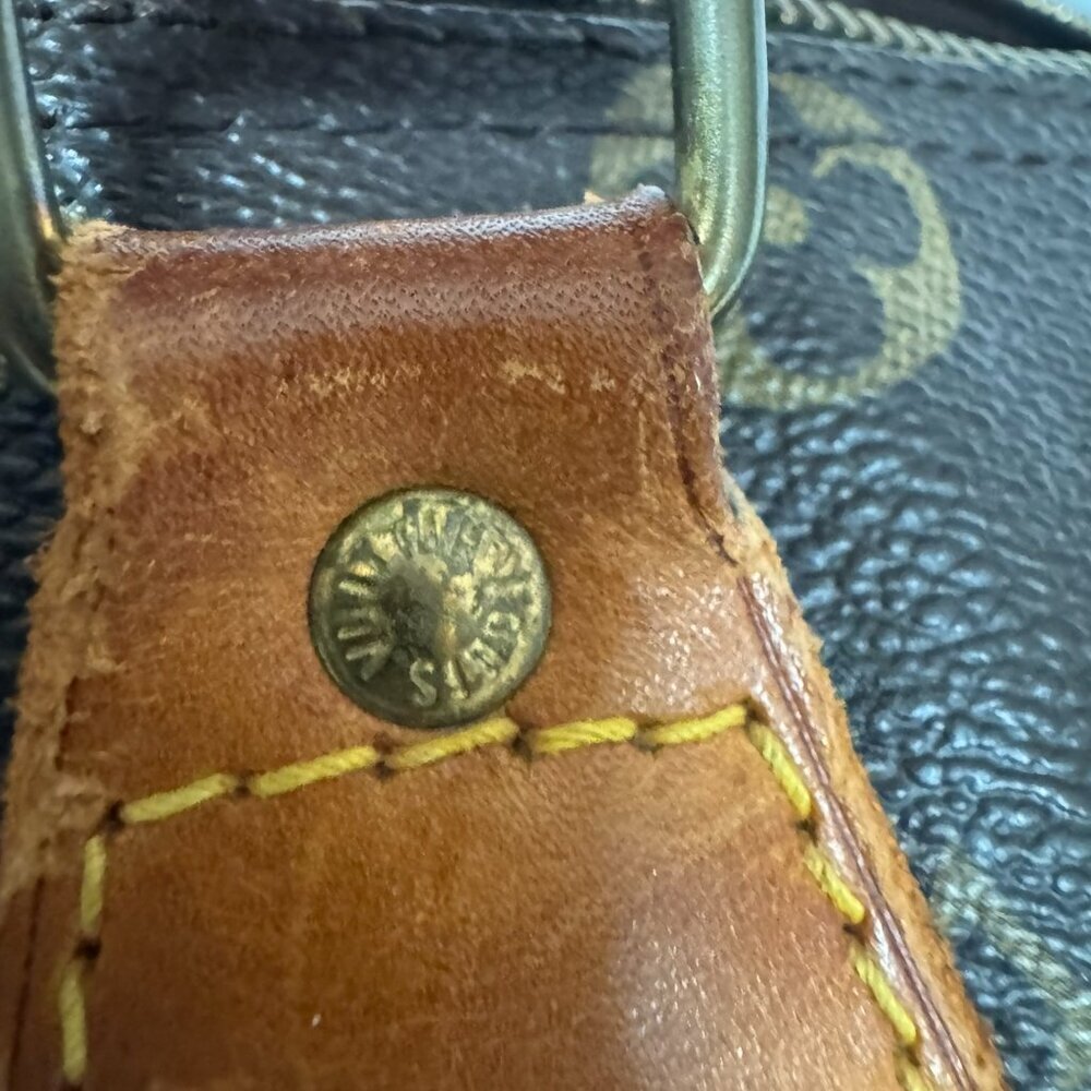 Louis Vuitton Monogram Speedy Bandoulière 25 Brown Canvas Satchel Bag - Picture 5 of 9